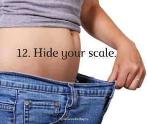 Hide your scale